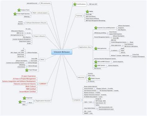 51 Awesome Resume Mind Map Ideas To Copy