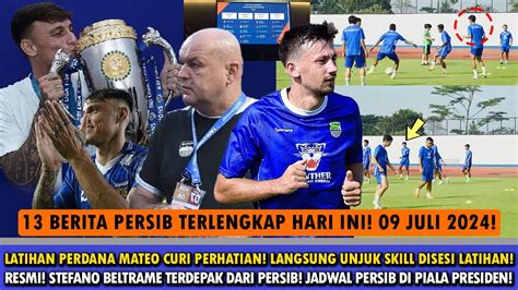 LATIHAN PERDANA MATEO BIKIN HODAK TAKJUBRESMI Hatur Nuhun Stefano