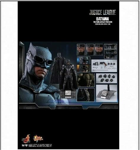 BATMAN TACTICAL BATSUIT VERSION Scale Figure MMS JUSTICE LEAGUE HOT TOYS Cawette Jones