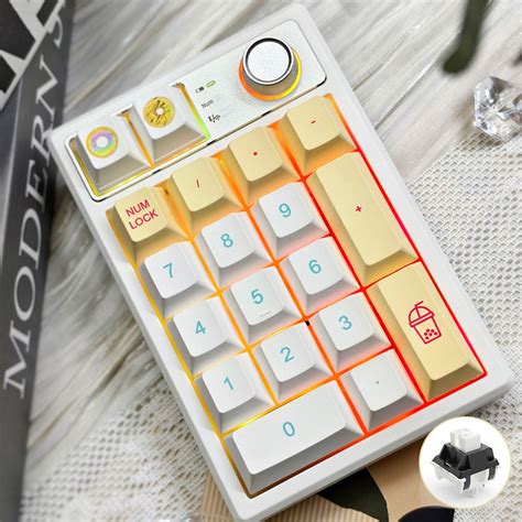 Keycool K19 แปนตวเลข Mechanical Numpad Gasket Mount Hot Swappable