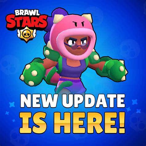 Brawl Stars Update New Brawler Rosa New Skins Maps And More Brawl