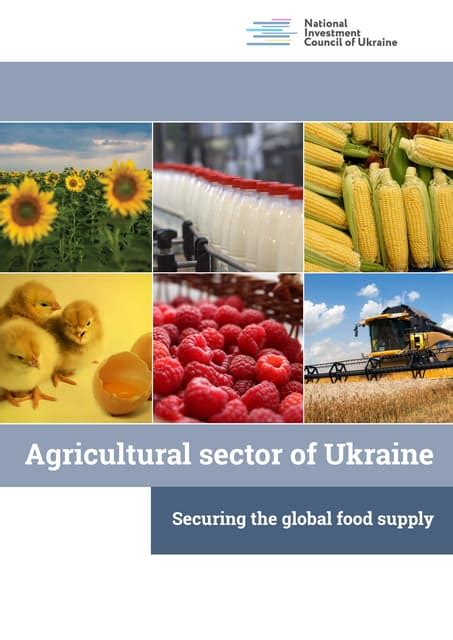 Invest In Ukraine Agriculture Sector Pdf