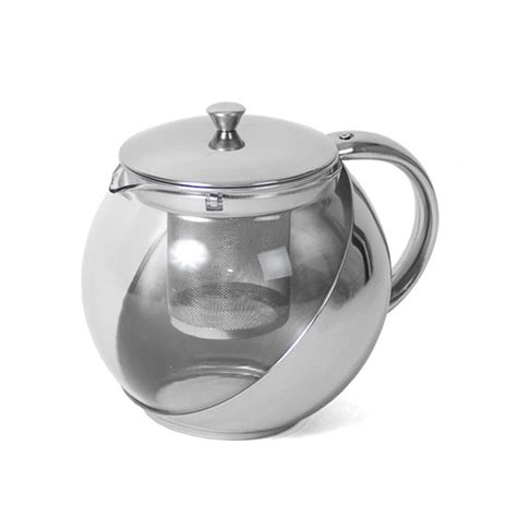 Glazen Theepot Met Thee Filter Infuser 1 Liter Theepotten Blokker