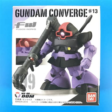 【未使用】【ドム】199 Dom Fw Gundam Converge Fwガンダムコンバージ ♯13 Ms 09【箱未開封】の落札情報詳細 ヤフオク落札価格検索 オークフリー