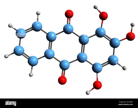 3d Image Of Munistin Skeletal Formula Molecular Chemical Structure Of Phytochemical Isolated