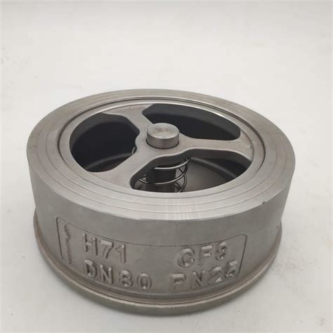 Wafer Type Single Disc Spring Check Valve Non Return China Ansi Check