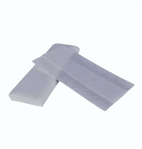 White Non Woven 4x10 Inch Disposable Wax Strips For Parlour At Rs 168