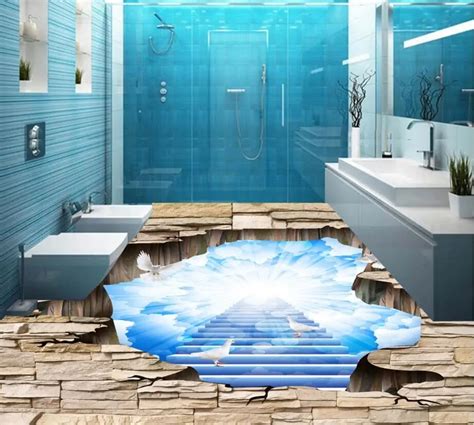 Aliexpress.com : Buy 3D stereoscopic flooring custom 3d floor decals sky waterproof self ...