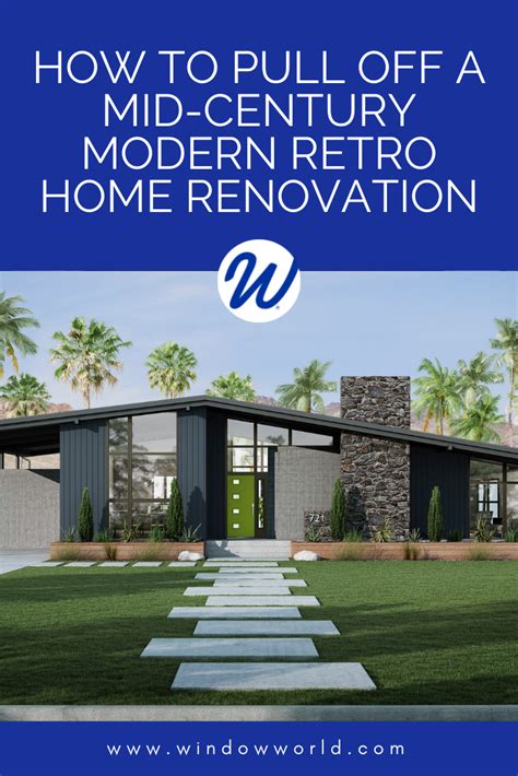 Mid Century Modern Exterior Renovation Ideas Artofit