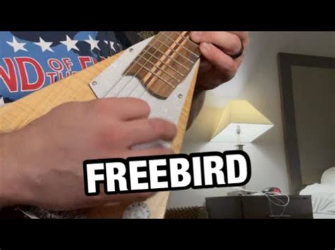 Freebird Solo Cover By Chad Jackson YouTube