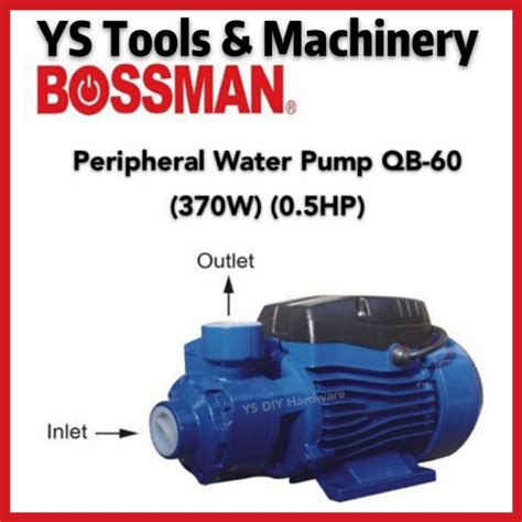 Bossman Bqb X Hp Peripheral Water Pump W Shopee Malaysia