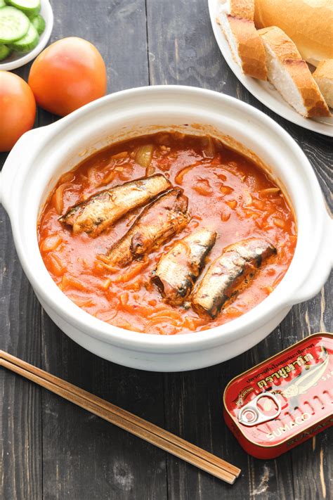 Cá Mòi Hộp Sardines En Conserve à La Sauce Tomate Sushin Recettes