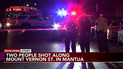 Philadelphia Police Investigate Double Shooting In Mantua Neighborhood