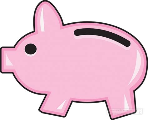 Piggy Bank Clip Art Library