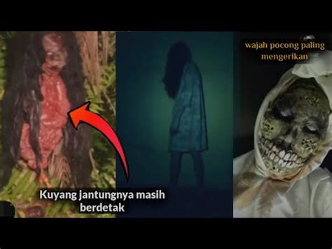 POCONG MATANYA KELUAR DAN KUYANG PALING JELAS 5 PENAMPAKAN HANTU