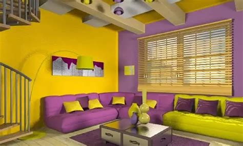 10 Ide Kombinasi Cat Rumah Warna Ungu Dan Kuning Terbaik Ciptakan