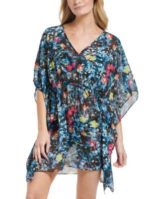 Calvin Klein Women S Printed Balconette Bikini Top Tummy Control High Waist Bottoms Macy S