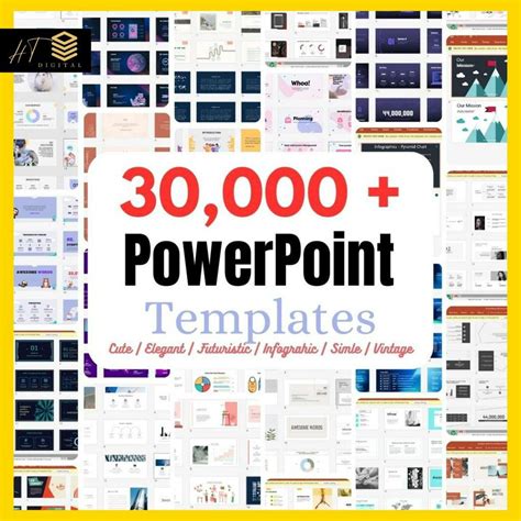 30 000 Premium Multipurpose Power Point Slide Template Bundle