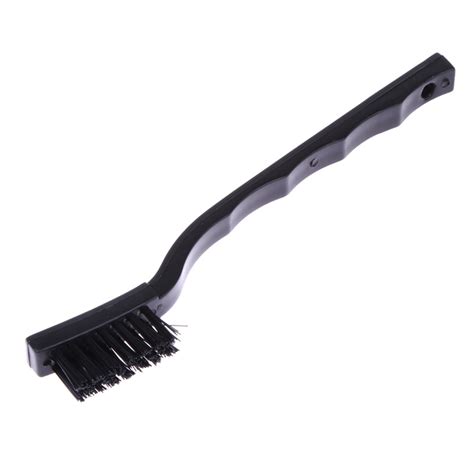 8pcs Black Non Slip Handle PCB Rework ESD Anti Static Dust Brush Q4L6