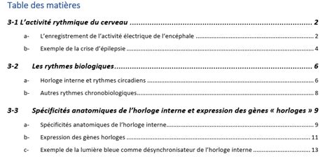 L2 Neurobio Chap 3 Les Rythmes Biologiques Diagram Quizlet