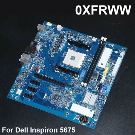 For Dell Inspiron 5675 Desktop Am4 Motherboard Red Skull Bristol 16542