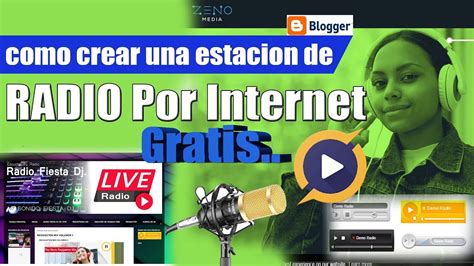 Como Crear Una Estacion De Radio Por Internet Youtube