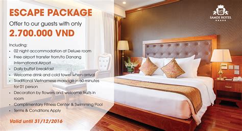 Samdi Hotel – Promotion Packages - Danang Fantasticity - Da Nang City ...