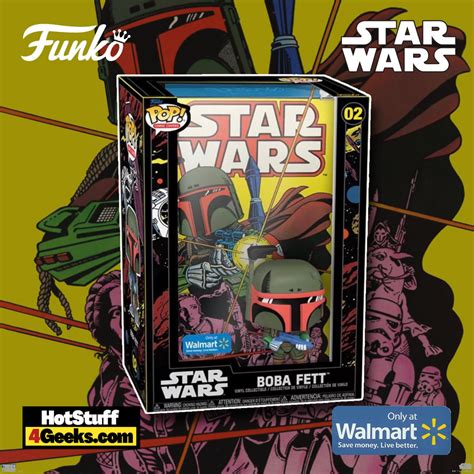 2022 New Star Wars Boba Fett Funko Pop Comic Cover Excl