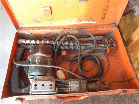 Metabo Hammer Drill With Drill Bits And Case Prime Time Auctions Inc