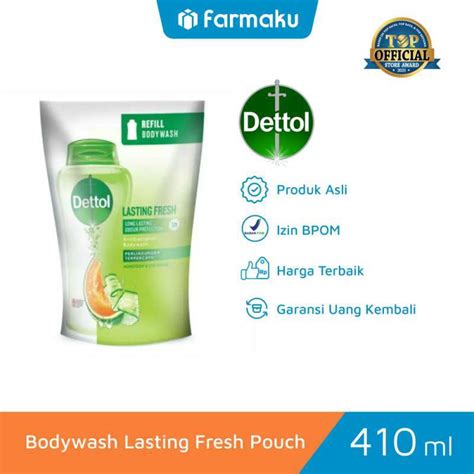 Jual Dettol Bodywash Lasting Fresh Pouch Ml Di Seller Farmaku