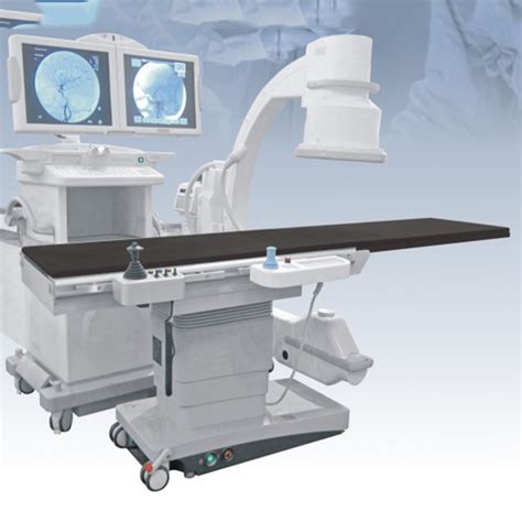 Electric Imaging X Ray C Arm Catheterization Table Catheterization