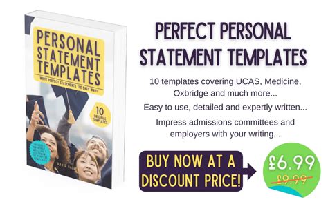 Write Your Perfect Personal Statement with These 10 Exclusive Templates ...