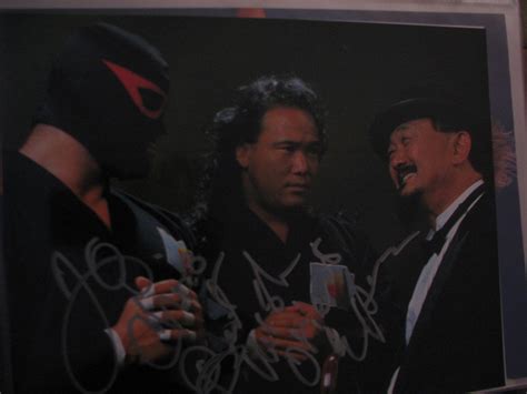 Pat Tanaka - My Wrestling Autograph Collection