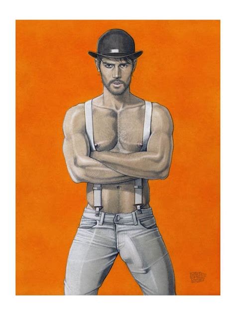 A Clockwork Orange Male Nude Fanart Gay Men Shirtless Etsy Ireland
