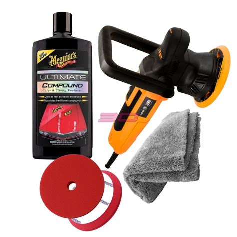 Kit Pulido Adbl Roller Meguiars Ultimate Cut Pad Menzerna Revive