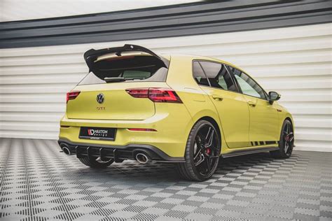 Prelungire Difuzor Bara Spate Compatibila Cu VW Golf 8 GTI 20 23 V 1