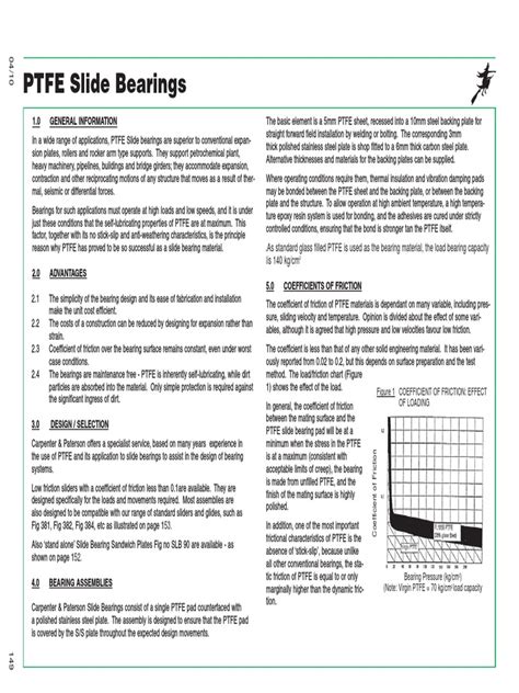 Ptfe Slide Bearings Pdf Bearing Mechanical Friction