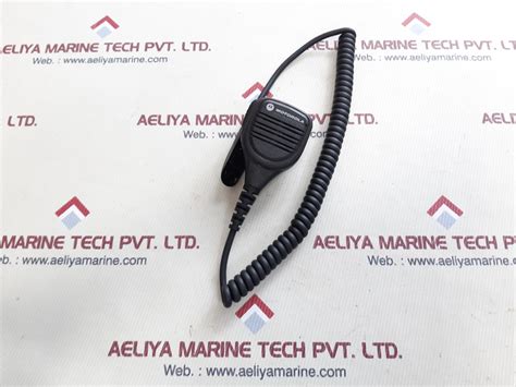 Motorola Mdpmmn4027A Remote Speaker Microphone – Aeliya Marine Tech