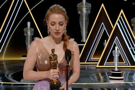 Jessica Chastain Leva O Oscar De Melhor Atriz