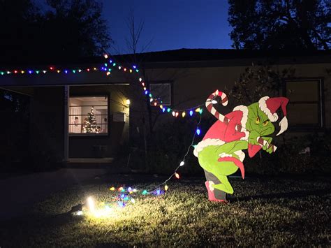 The Grinch Is Stealing My Christmas Lights Grinch Christmas Lights