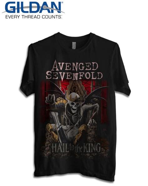 Jual Kaos Avenged Sevenfold Hail To The King Gildan Tshirt Di Lapak