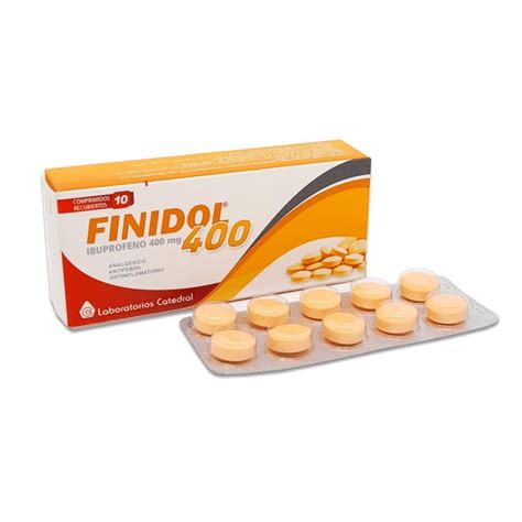 Finidol 400 Mg Caja X 10 Comp Rec Farmatotal