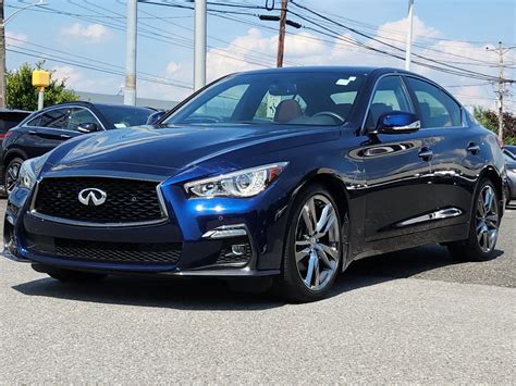 Certified Pre Owned 2021 INFINITI Q50 3 0t SIGNATURE EDITION 4dr Car In