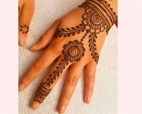 Stunning Easy Back Hand Henna Designs Fabbon