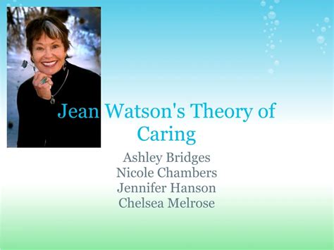 Ppt Jean Watson S Theory Of Caring Powerpoint Presentation Free Download Id 9125013