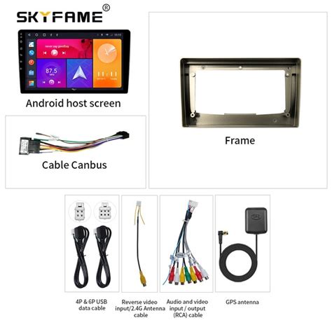 SKYFAME Android Car Navigation Radio Multimedia Player For PROTON