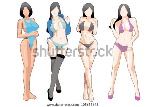 Sexy Women Bikini Vector