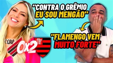 Renata Fan E Denilson Se Rendem Ao Meng O Ap S Eliminar O Athletico Pr