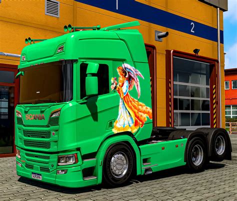 Peau De Garde D Ange Scania R Ntg X Ets Ets Mod Ats Mod