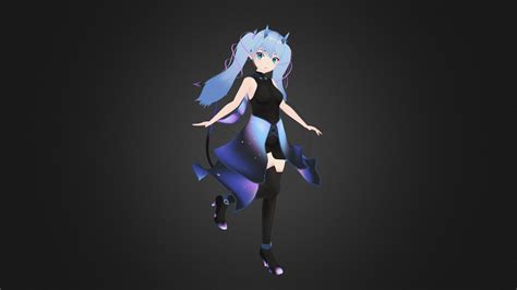 3d Character Anime 3d Model By Zizer Zizerxyz [cfdf0d2] Sketchfab